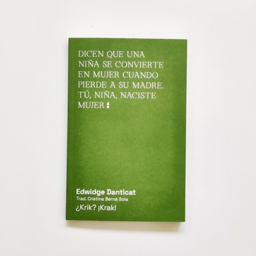 ¿KRIK? ¡KRAK! - Edwidge Danticat