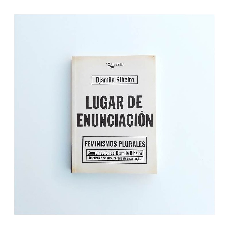 Lugar de enunciación - Djamila RIbeiro