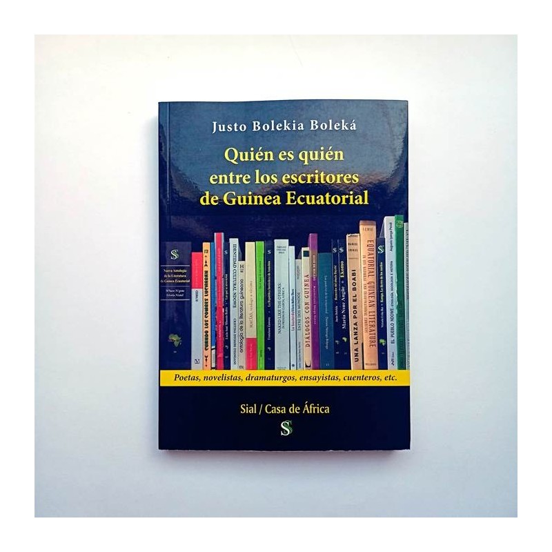 Quién es quién entre los escritores de Guinea Ecuatorial - Justo BOlekia Boleka