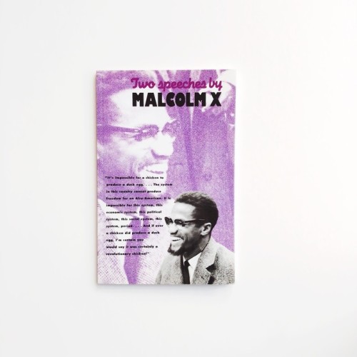 Two speeches by Malcolm X